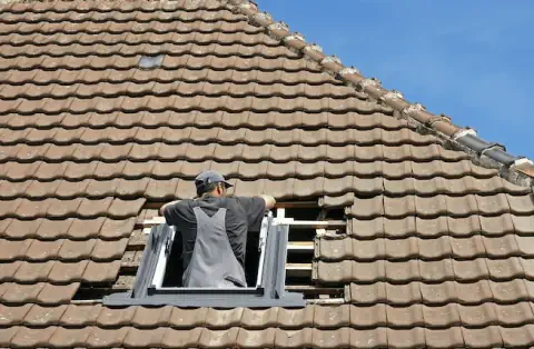 Pose de velux - Bornel